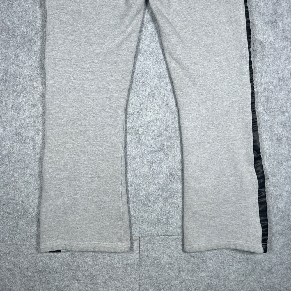Skechers Sweatpants Womens Large Grey Black Side Stripe Y2K Flare Leg Athleisure - Picture 2 of 16